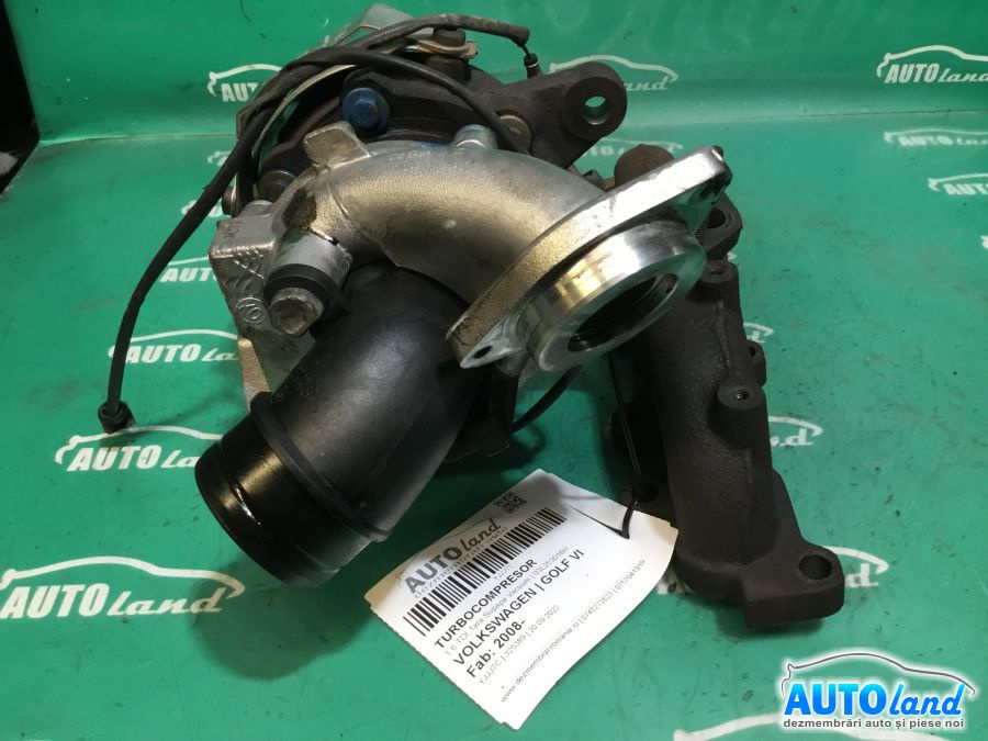 Turbo 03l253016h 1.6 TDI, fara Supapa Vacuum Volkswagen GOLF VI 2008