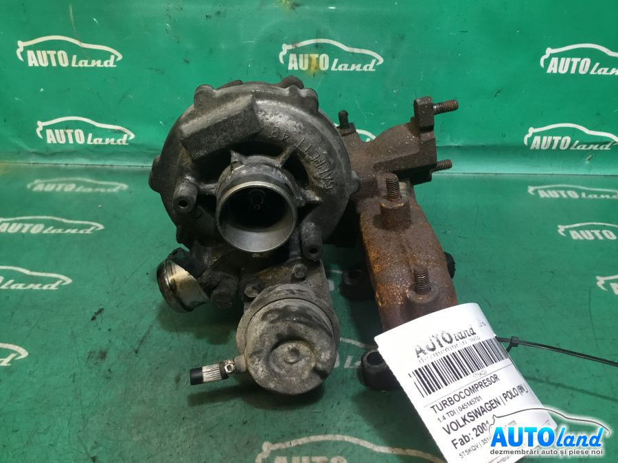 Turbo 045145701 1.4 TDI Volkswagen POLO 9N 2001