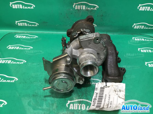 Turbo 144107858r 1.2 Tce, Benzina 8201329433 Renault CLIO IV 2012