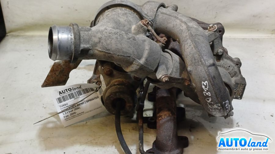 Turbo 2.2 CDI Biturboambele Turbine Mercedes-Benz SPRINTER 3,5-t bus 906 2006