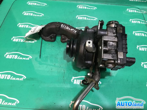 Turbo 4u3q6k682bl 2.7 HDI V6 Bitubo Actuator Electric,partea Stanga Citroen C6 TD 2005