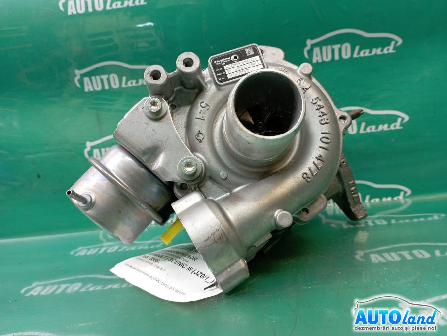 Turbo 54389880018 1.6 DCI,8201067824,piesa Noua Renault SCENIC III JZ0/1 2009