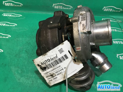 Turbo 8200347344 2.0 DCI, 110KW, Stut Supapa Rupt, Renault MEGANE III Hatchback BZ0/1 2008