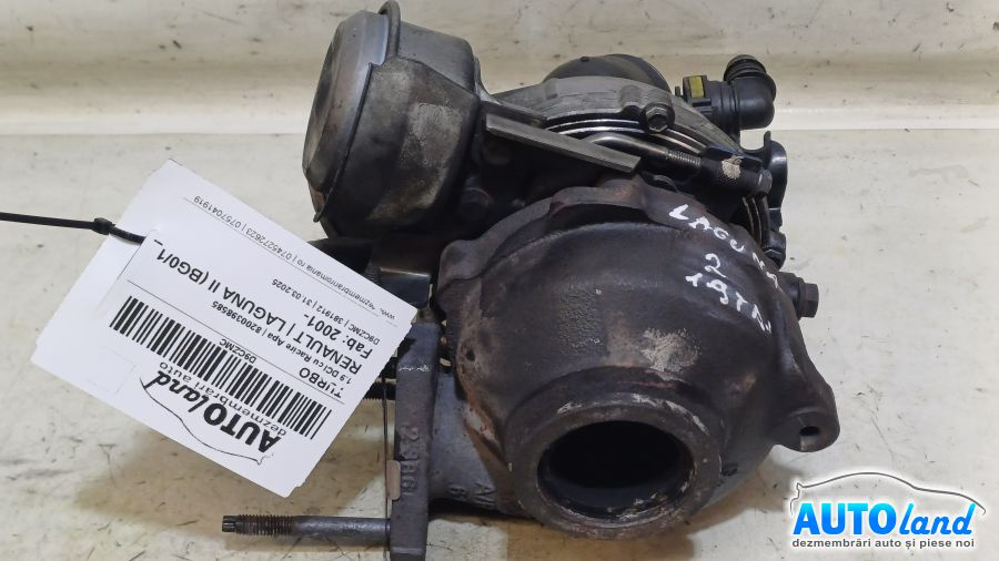 Turbo 8200398585 1.9 DCI cu Racire Apa Renault LAGUNA II BG0/1 2001