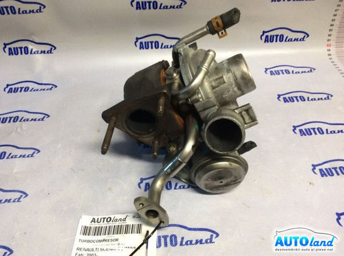 Turbo 8200398585 1.9 DCI Prindere 3 si Colier fara Supapa Renault SCENIC II JM0/1 2003