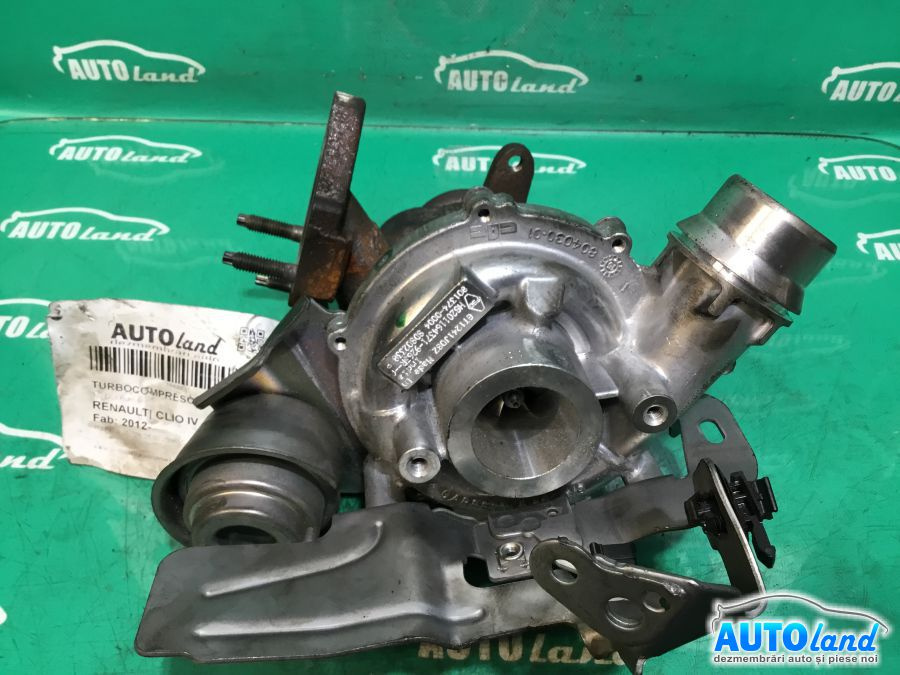 Turbo 8201164371 1.5 DCI Euro 6 Renault CLIO IV 2012