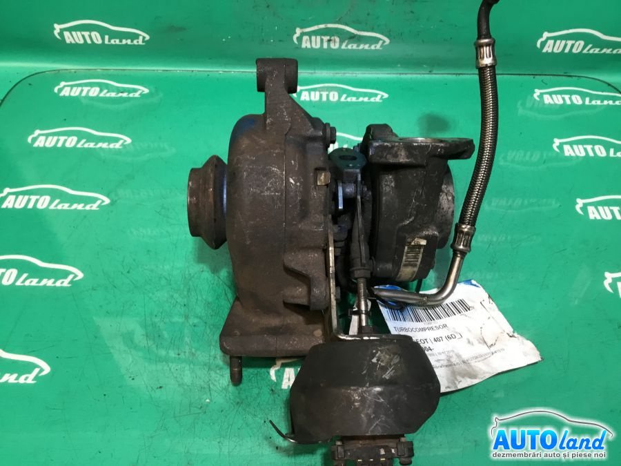 Turbo 9654819580 2.0 HDI Peugeot 407 6D 2004