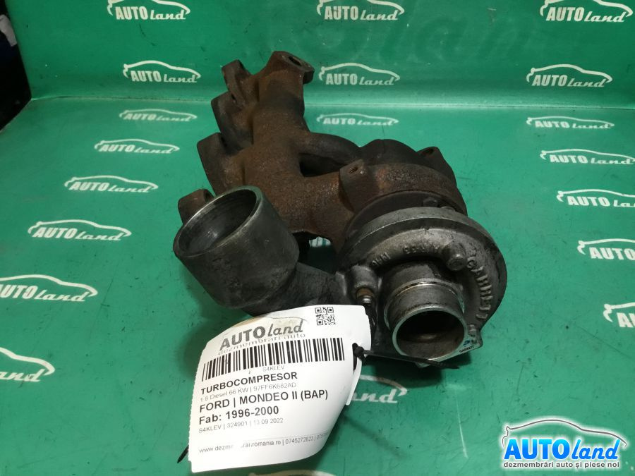 Turbo 97ff6k682ad 1.8 Diesel 66 KW Ford MONDEO II BAP 1996-2000