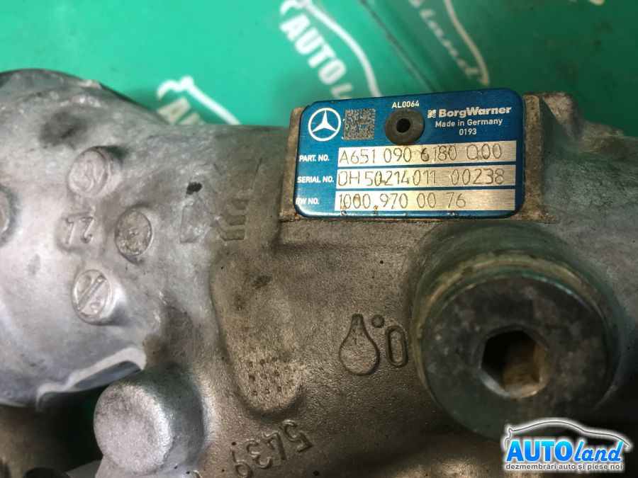 Turbo A6510902880 2.2 CDI Biturbo Mercedes-Benz E-CLASS W212 2009