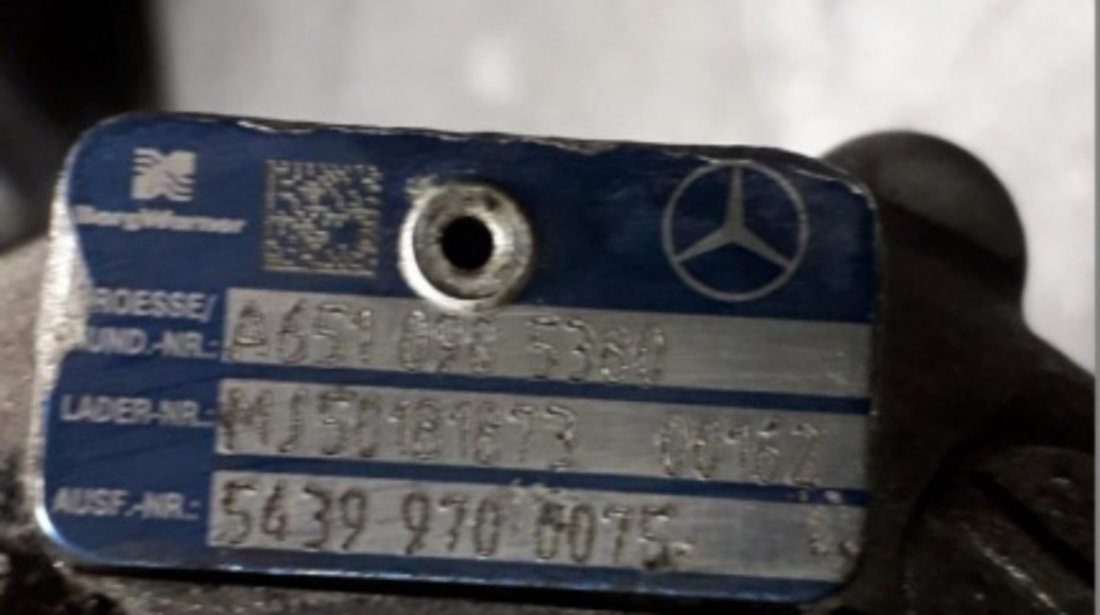 Turbo Mercedes Sprinter 2 (2006->) [906] a6510905380