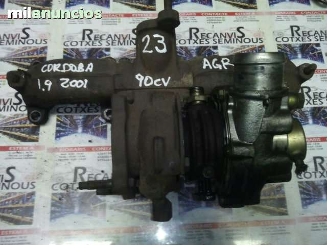 TURBO SEAT CORDOBA GA3 038145701F / GA3038145701FGA3 038145701F / GA3038145701F