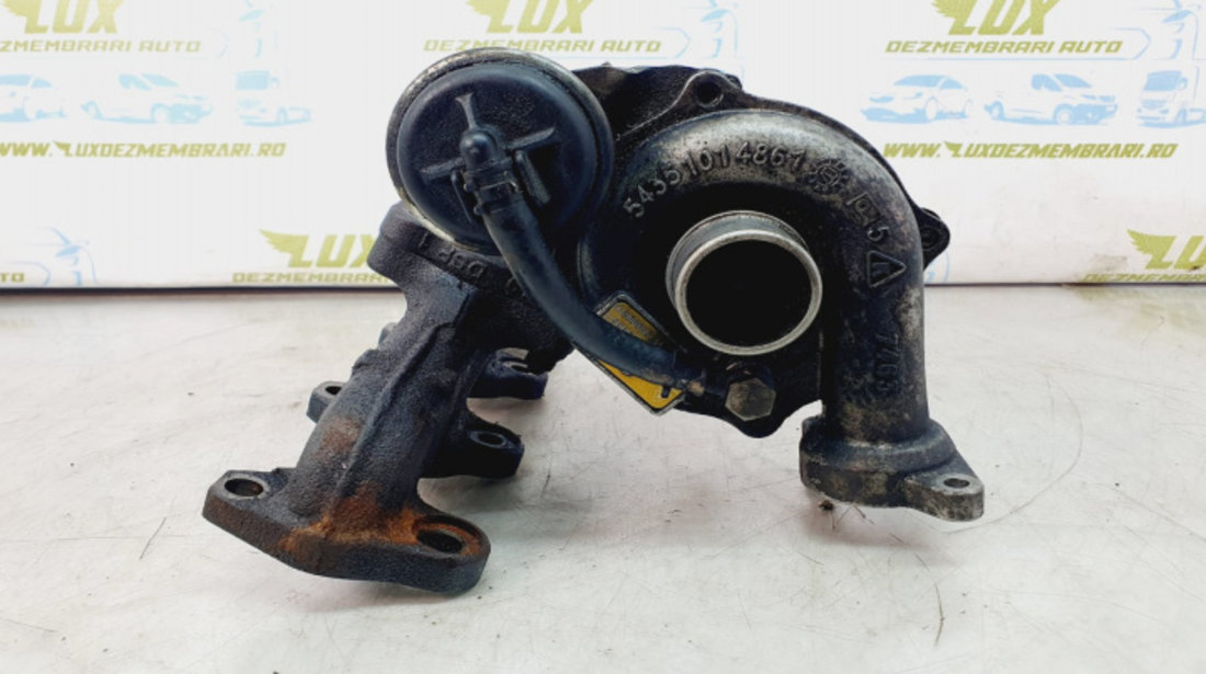 Turbo Turbina 1.4 hdi 8hz F6JD KVJA bht 54359710009 kp35-487599 Citroen C3 [2002 - 2010]