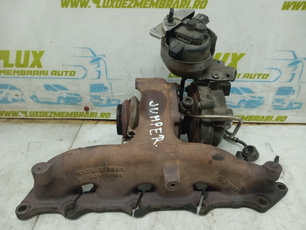 Turbo Turbina 2.0 hdi 53039700521 9812386080 Fiat Ducato 3 Typ250 [2nd facelift] [2015 - 2020]