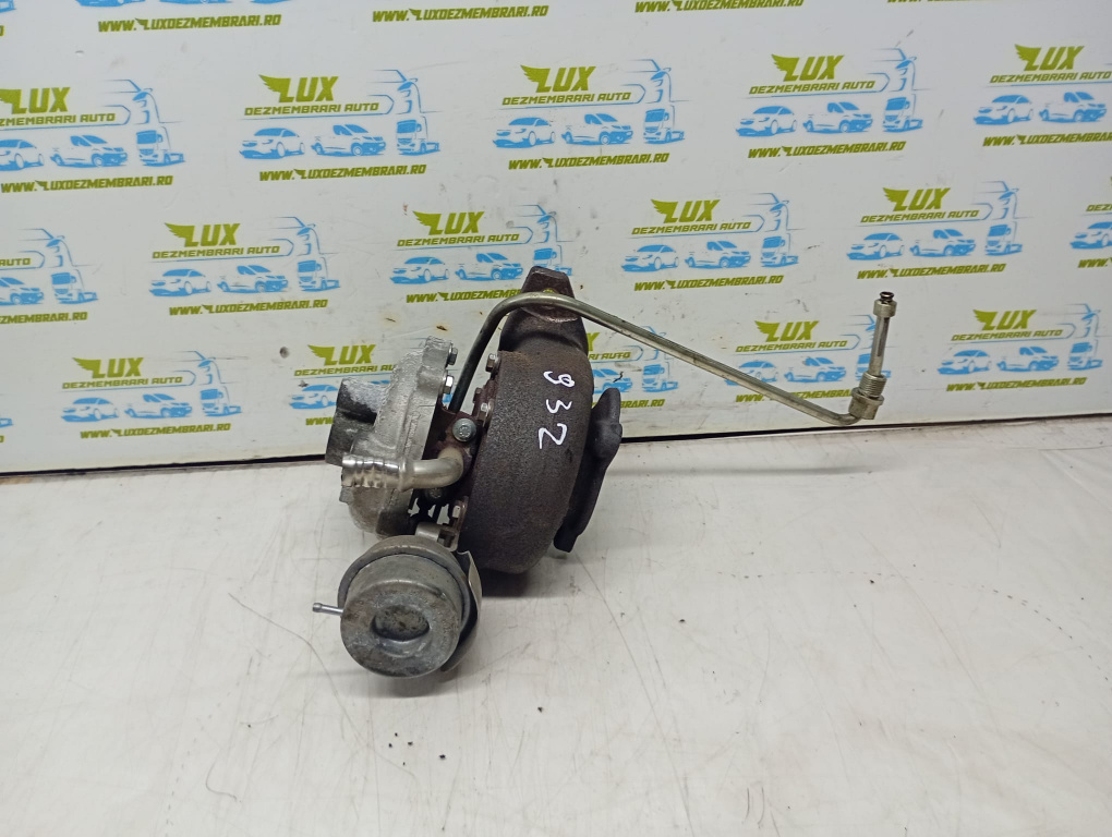 Turbo turbina 54399700076 h82728404 1.5 dci k9k430 Nissan Qashqai J10 [facelift] [2010 - 2014] 1.5 dci k9k430