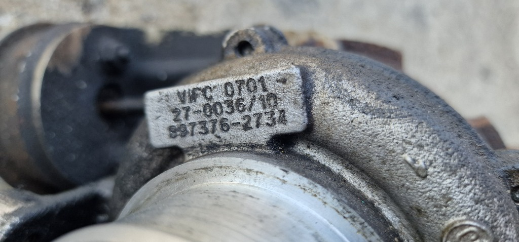 Turbo Turbina Opel Astra H 1.7CDTI Z17DTR 897376-2734