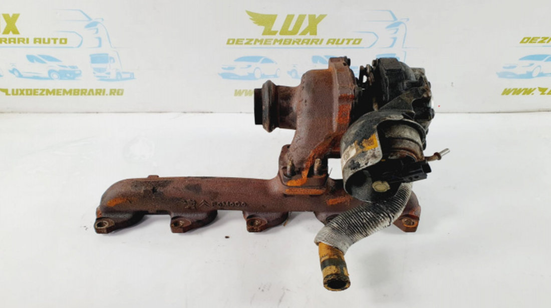 Turbo Turbina Turbosuflanta 1.6 hdi bhz euro 6 819872-0001 8198720001 9804119380 Citroen Jumpy 2 [facelift] [2012 - 2016]