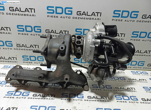 Turbo Turbina Turbosuflanta Audi A1 1.4 TSI CAX CAXA CNVA 2011 - 2014 Cod 03C145702A [X3874]