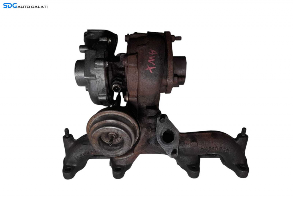 Turbo Turbina Turbosuflanta Audi A6 C5 1.9 TDI AVF AWX 2001 - 2005 Cod 038145702G [B3901]