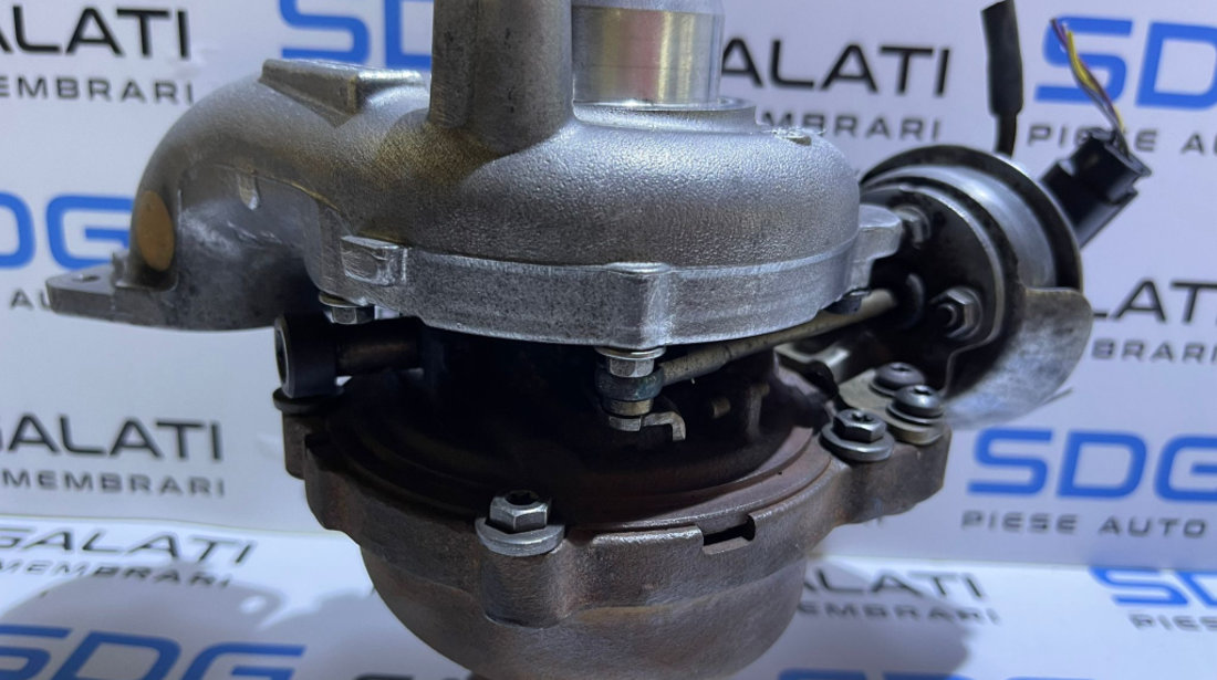 Turbo Turbina Turbosuflanta Completa cu Actuator Ford Focus 3 1.6 TDCI 2010 - 2018 Cod CV6Q-6K682-AB CV6Q6K682AB