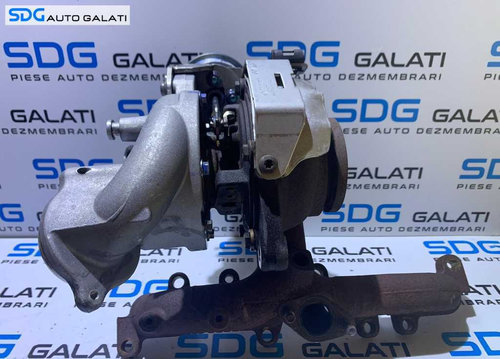 Turbo Turbina Turbosuflanta Completa VW Caddy 1.6 tdi CAY CAYD CAYE 2011 - Prezent Cod 03L253016T / ...
