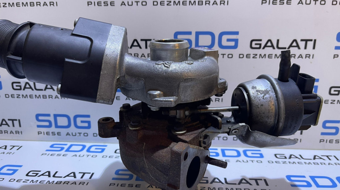 Turbo Turbina Turbosuflanta cu Actuator Seat Exeo 2.0 TDI CAGA CAGC 2009 - 2014 Cod 03L145702M