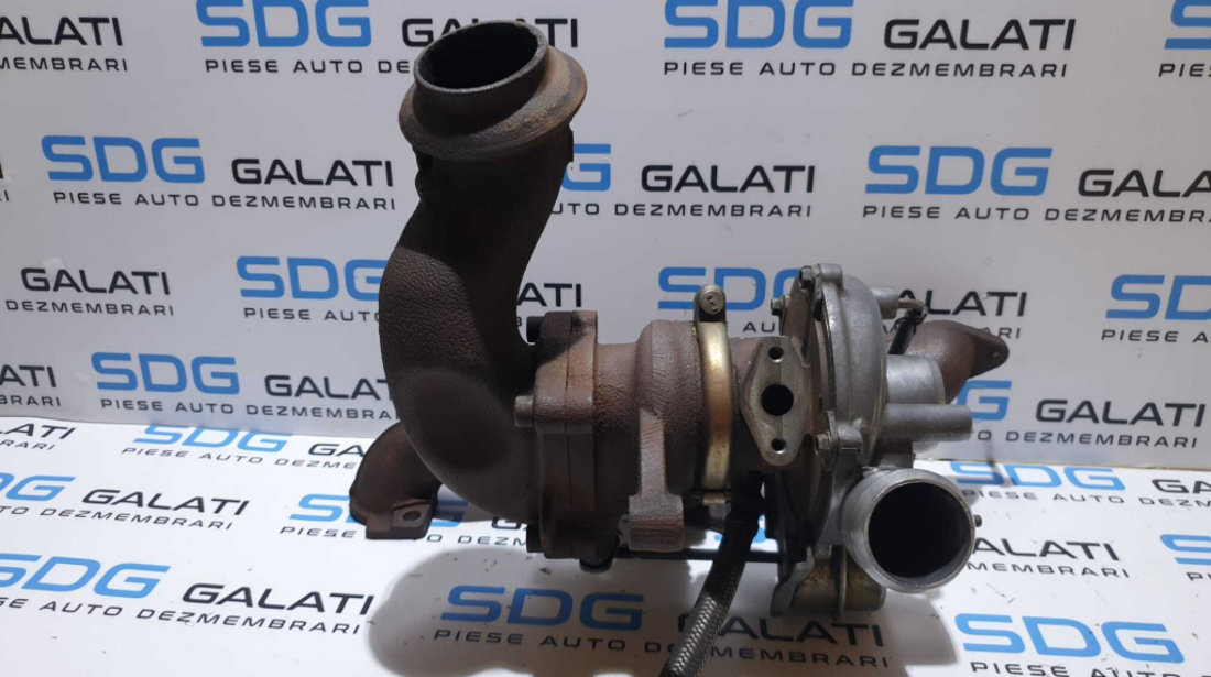 Turbo Turbina Turbosuflanta cu Galerie Evacuare Citroen Xsara Picasso 2.0 HDI 1999 - 2011 Cod 9639563080