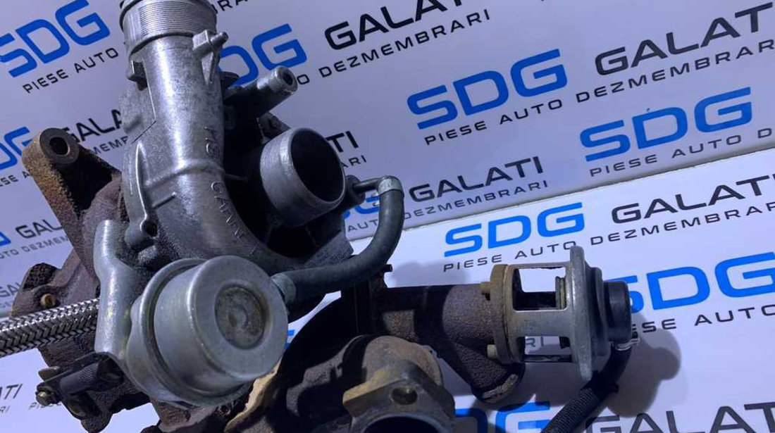 Turbo Turbina Turbosuflanta cu Galerie Evacuare Peugeot 306 2.0 HDI 1993 - 2002 Cod 9632406680