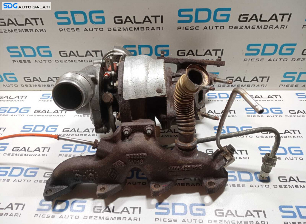 Turbo Turbina Turbosuflanta Dacia Logan 2 1.5 DCI 2012 - 2016 Cod 54399700127 54431014760 [M3949]
