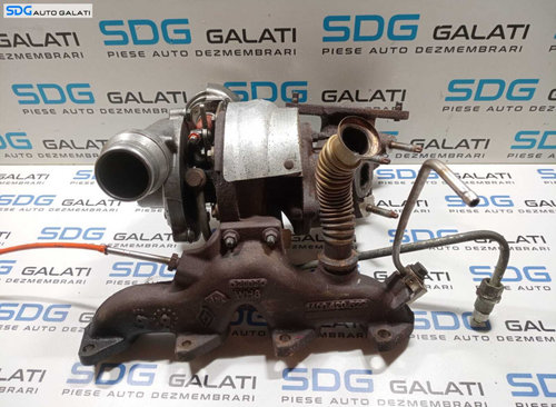 Turbo Turbina Turbosuflanta Dacia Sandero 2 1.5 DCI 2012 - 2016 Cod 54399700127 54431014760 [M3949]