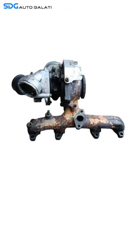 Turbo Turbina Turbosuflanta Fara Actuator Skoda Octavia 2 2.0 TDI BMM 103KW 140CP 2004 - 2013 Cod 03G253010 765261-6 [M3979]