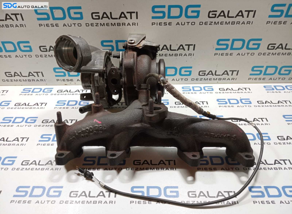 Turbo Turbina Turbosuflanta Fara Actuator Volkswagen Passat B6 2.0 TDI BMP BVD 103KW 140CP 2005 - 2010 Cod 03G253010 765261-6 [M3979]