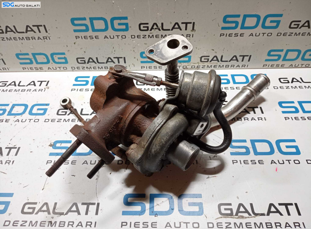 Turbo Turbina Turbosuflanta Fiat Doblo 1.3 JTD 51 KW 2000 - 2005 Cod 54359700005 73501343 54351014808 [M7700]