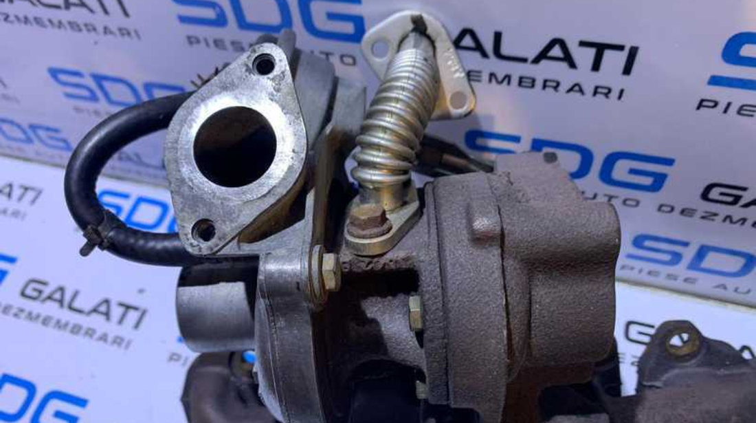 Turbo Turbina Turbosuflanta Fiat Grande Punto 1.3 JTD Multijet 69CP 75CP 2005 - 2012 Cod 73501343 710017108 54359700005