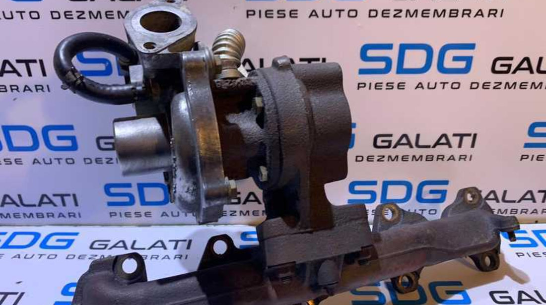 Turbo Turbina Turbosuflanta Fiat Panda 1.3 JTD Multijet 70CP 75CP 2003 - 2012 Cod 73501343 710017108 54359700005