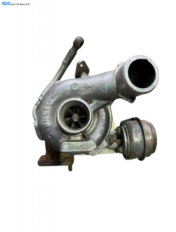 Turbo Turbina Turbosuflanta Fiat Stilo 192A1000 937A7000 192B4000 1.9 JTD 2001 - 2008 Cod 46786078 712766-1 [B3923]