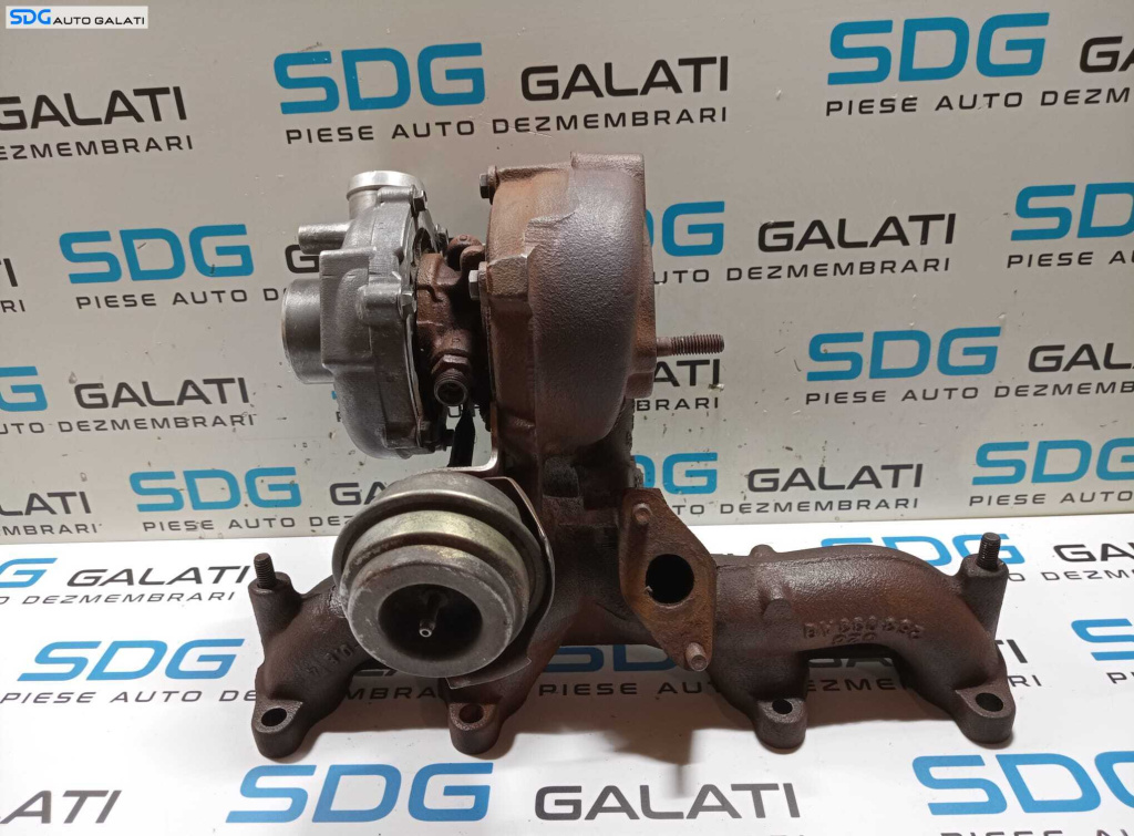 Turbo Turbina Turbosuflanta Paleti Atinsi Audi A6 C5 1.9 TDI AFN AVG 1998 - 2001 Cod 028145702H [M6179]