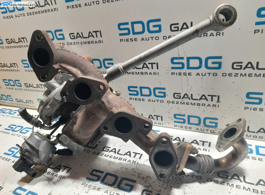 Turbo Turbina Turbosuflanta Skoda Octavia 2 2.0 TDI BMN CEGA 2004 - 2013 Cod 03G253010A [N0196]
