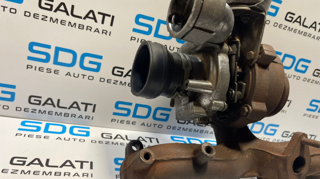 Turbo Turbina Turbosuflanta Volkswagen Golf 5 1.9 TDI BKC BXE BRU BXF 2004 - 2008 Cod 03G253014F