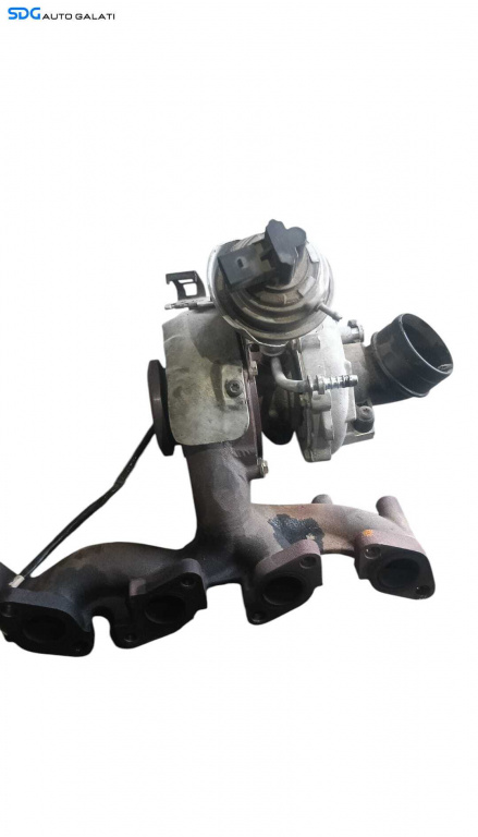 Turbo Turbina Turbosuflanta Volkswagen Touran 1T1 1T2 2.0 TDI BMN 2003 - 2010 Cod EVTC0195 757042-0013 [M8822]