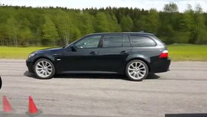 Turbo vs. Aspirat: Scurta liniuta intre noul BMW X5 M si vechiul M5 E61