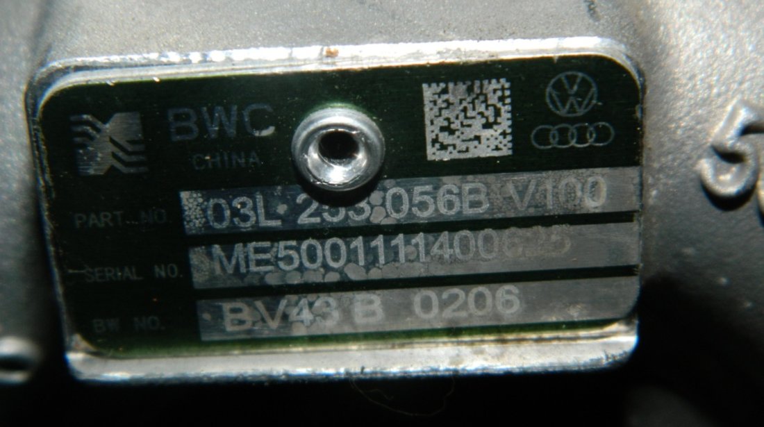 Turbo VW Passat CC 2.0 TSI cod: 1K0820859S