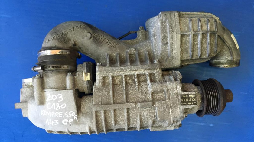 TurboCompresor Mercedes C Class w203 C180 Kompressor 143 CP 2006 cod A2710902080