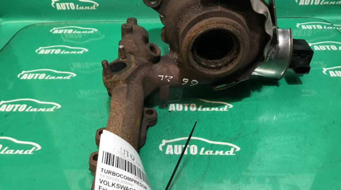 Turbocompresor turbina 03l255016h 1.6 TDI Motorizare Cay Volkswagen GOLF VI 2008