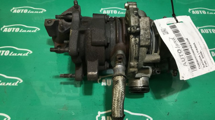 Turbocompresor turbina 045253019l 1.4 TDI Skoda FABIA 2006