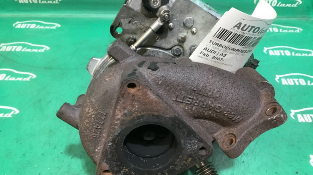 Turbocompresor turbina 059145721b 2.7 TDI/3.0 TDI Audi A5 2007