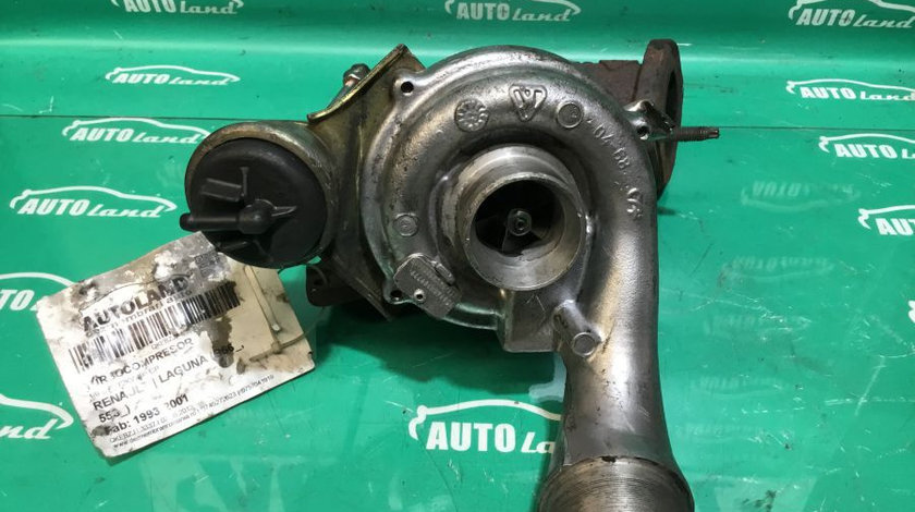 Turbocompresor turbina 1.9 DTI, 72KW/98 CP, KKK Renault LAGUNA I B56 ,556 1993-2001