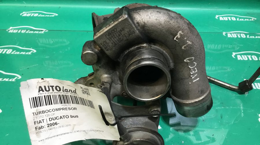 Turbocompresor turbina 504071260 2.3 JTD 120 CP Fiat DUCATO bus 2006