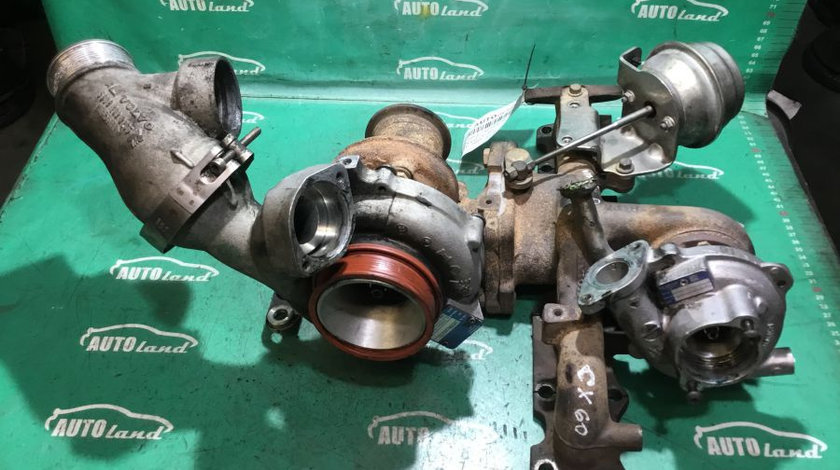 Turbocompresor turbina 53169700017 2.4 Biturbo Euro 5 Ambele Volvo XC60 2008