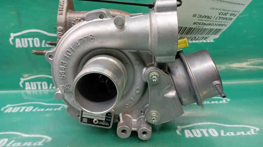 Turbocompresor turbina 54389880018 1.6 DCI,8201067824,piesa Noua Renault TRAFIC III 2013