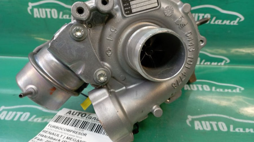 Turbocompresor turbina 54389880018 1.6 DCI,8201067824,piesa Noua Renault MEGANE III Hatchback BZ0/1 2008